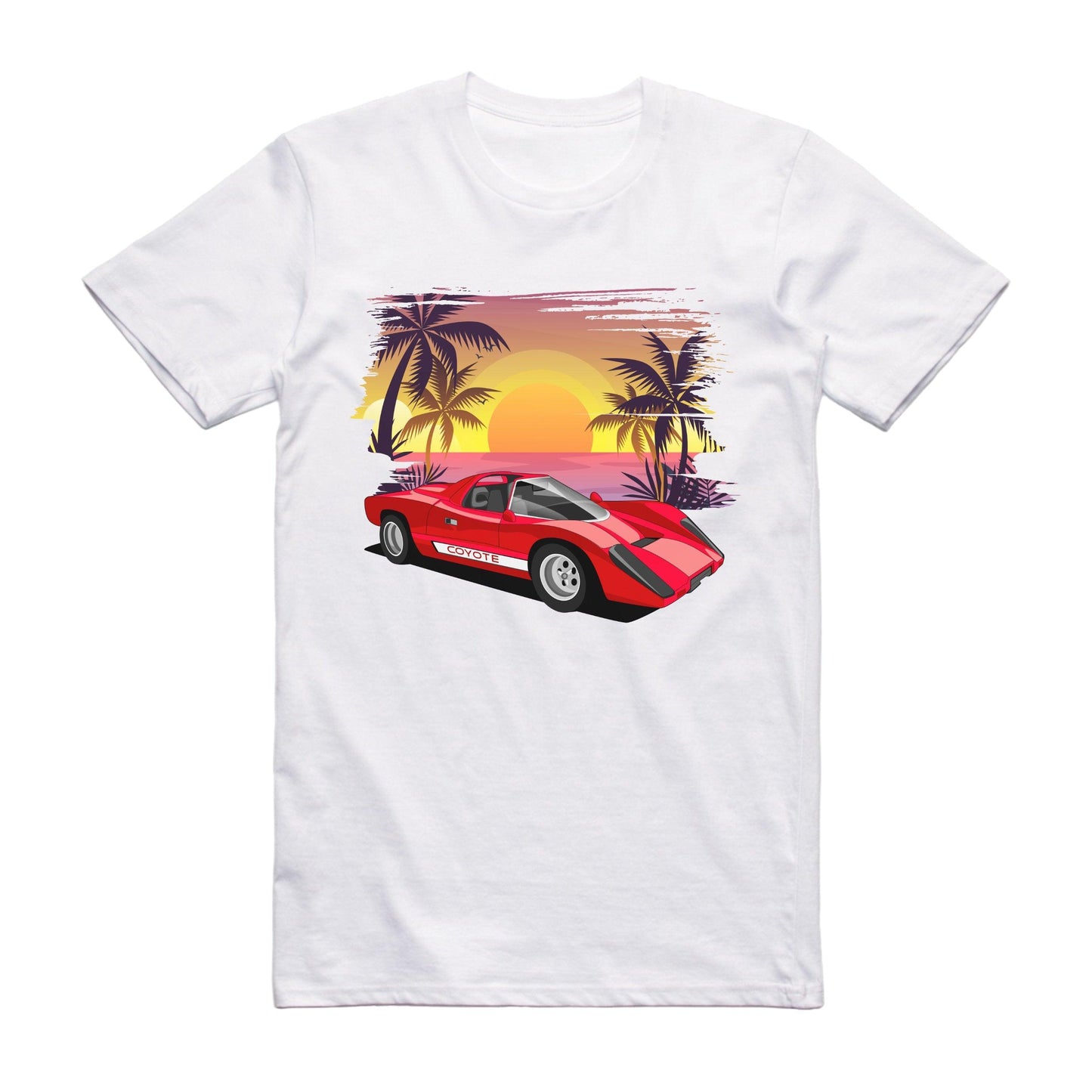 Hardcastle and Mccormick Coyote Famous Car T-shirt