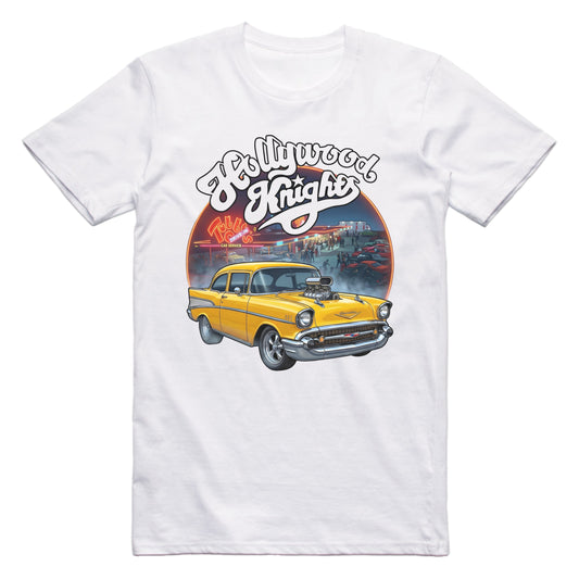 Hollywood Knights Car Movie T-shirt