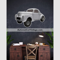 Hot Rod Movie Willys Famous Car Wall Sticker 12 Wide