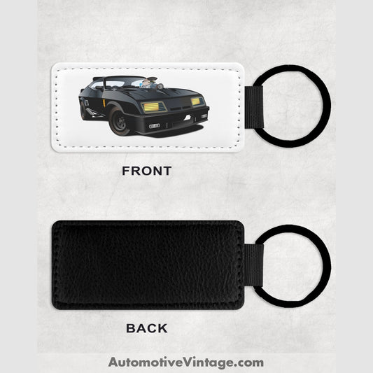 Mad Max Interceptor Famous Car Leather Key Chain Keychains
