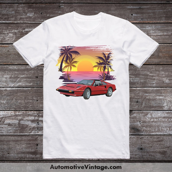 Magnum Pi Ferrari Famous Car T-Shirt S T-Shirt
