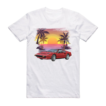Magnum PI Ferrari Famous Car T-shirt