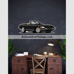 Miami Vice Ferrari Daytona Spyder Famous Car Wall Sticker 12 Wide