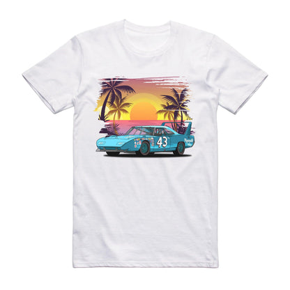 Richard Petty #43 Superbird Famous Car T-shirt