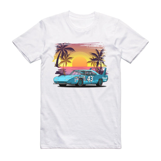 Richard Petty #43 Superbird Famous Car T-shirt