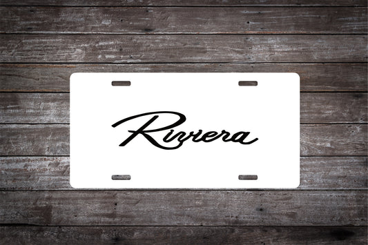 Buick Riviera Car License Plate