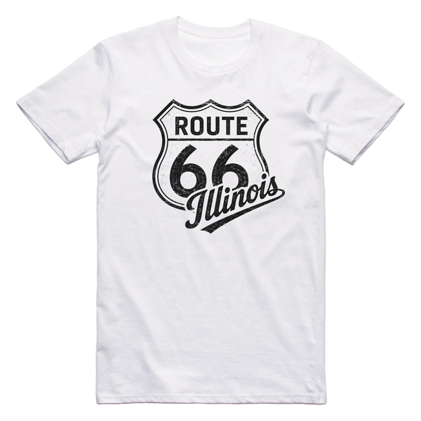 Historic Route 66 Illinois State T-shirt