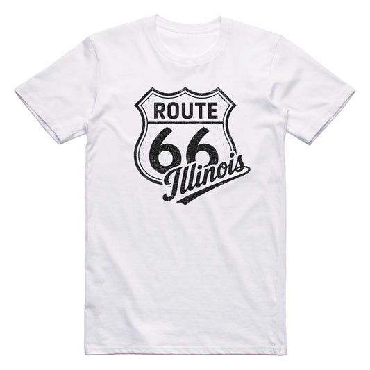 Historic Route 66 Illinois State T-shirt