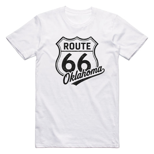 Historic Route 66 Oklahoma State T-shirt