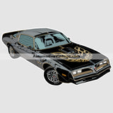 Smokey And The Bandit Trans Am Famous Car Wall Sticker