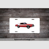 Starsky And Hutch Ford Gran Torino Famous Car License Plate White