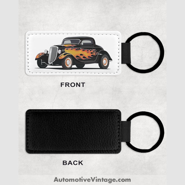 The California Kid 1934 Ford Famous Car Leather Key Chain Keychains