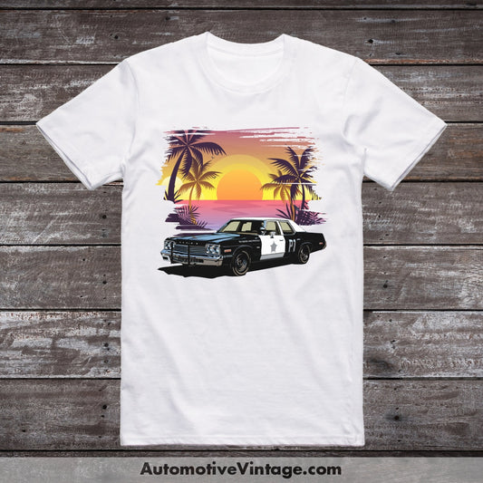 The Blues Brothers Monaco Famous Car T-Shirt S T-Shirt