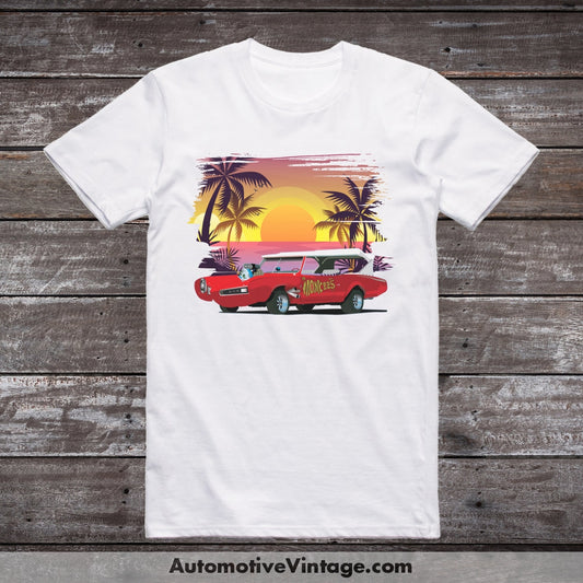 The Monkees Gto Monkeemobile Famous Car T-Shirt S T-Shirt