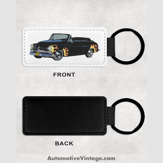 The Scorpions Grease 1949 Merc Famous Car Leather Key Chain Keychains