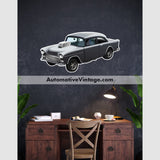 Two Lane Blacktop 1955 Chevy Famous Car Wall Sticker 12 Wide