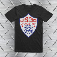 U.S. 30 Drag Strip Retro Drag Racing T-shirt