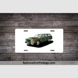 Vacation Family Truckster Famous Car License Plate White