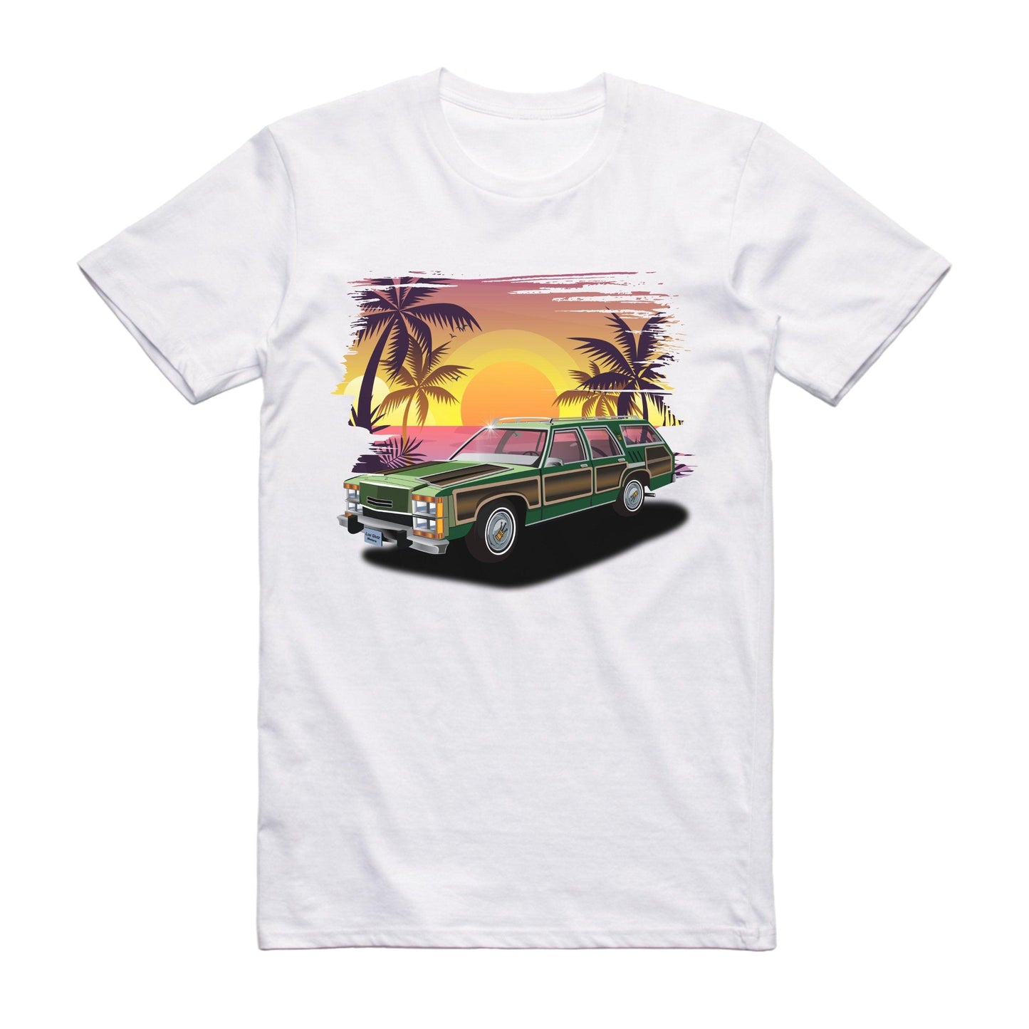 Vacation Family Truckster Wagon Famous Car T-shirt
