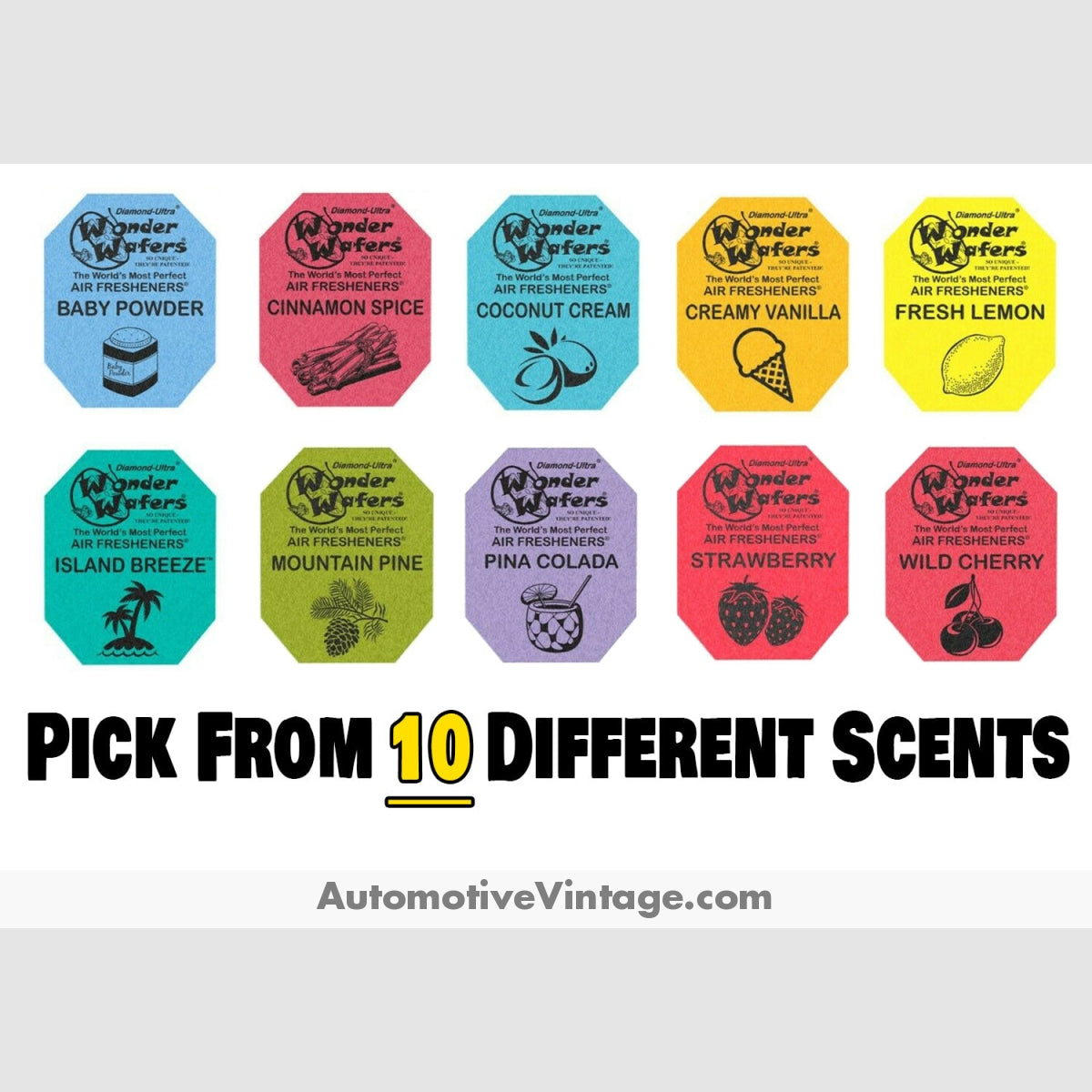 1960 Ford Fairlane Burlap Bag Air Freshener Car Model Fresheners