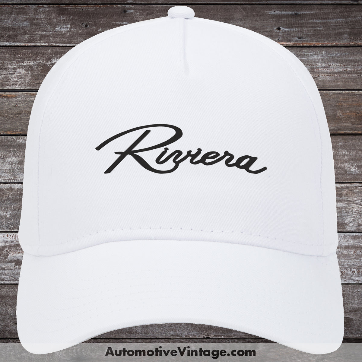 Buick Riviera Classic Car Model Hat White
