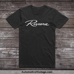 Buick Riviera Emblem Classic Car T-Shirt Black / S Model T-Shirt