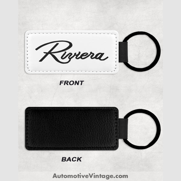 Buick Riviera Leather Car Key Chain