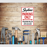 Buick Skylark Parking Metal Sign