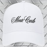 Chevrolet Monte Carlo Classic Car Hat White Model