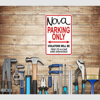 Chevrolet Nova 1966-74 Parking Metal Sign