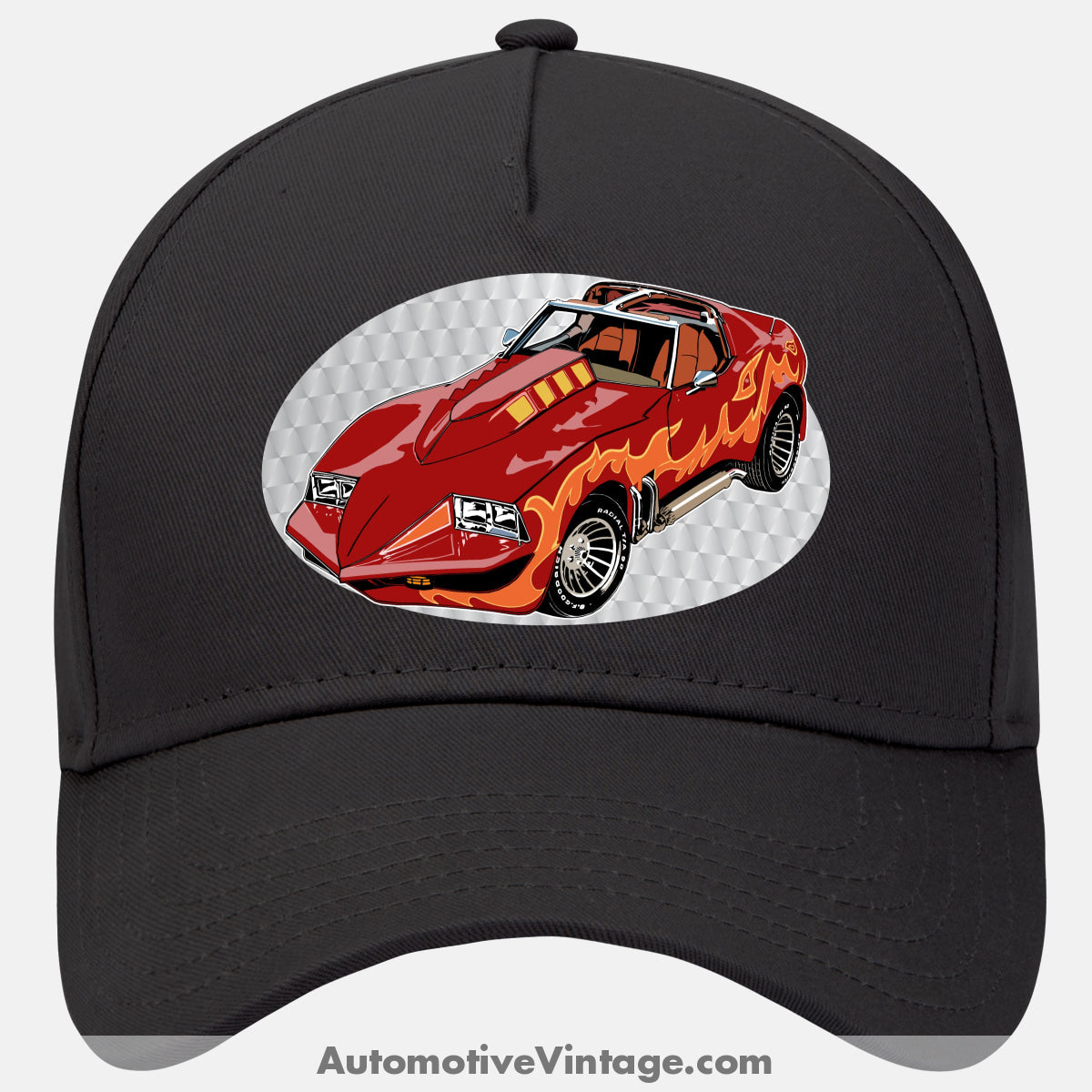 Corvette Summer Famous Car Hat Black