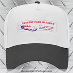 Country Park Raceway Great Meadows Nj Drag Racing Hat Black/White