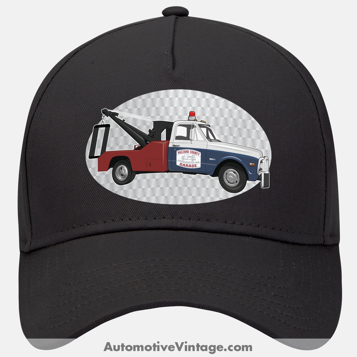 Dukes Of Hazzard Cooter Tow Truck Famous Car Hat Black