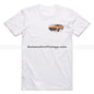 Dukes of Hazzard General Lee Charger Famous Car Chest Logo T-shirt White / S Famous Car T-Shirt