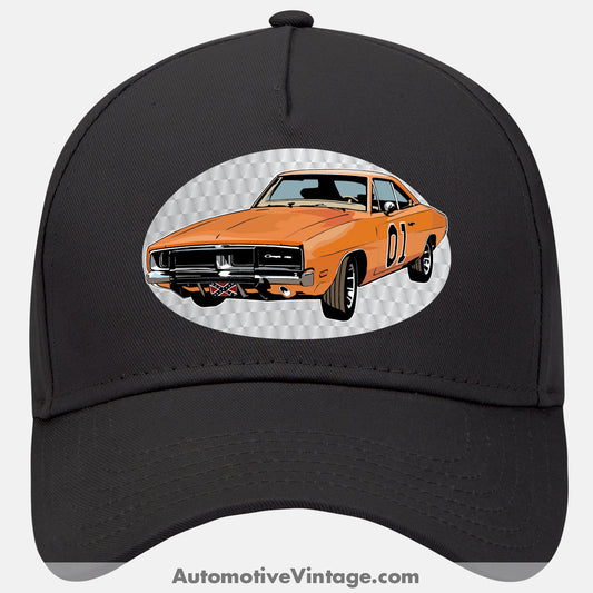 Dukes Of Hazzard General Lee Famous Car Hat Black
