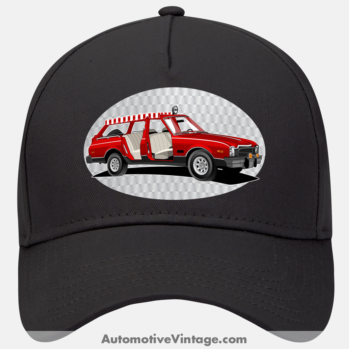 Fantasy Island Plymouth Volare Famous Car Hat Black