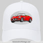 Ferris Bueller Ferrari Famous Car Hat White