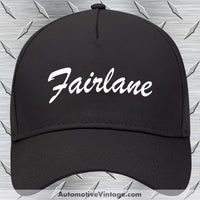 Ford Fairlane Car Model Hat Black