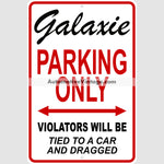 Ford Galaxie Parking Metal Sign