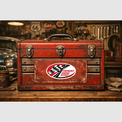 Fremont Drag Strip Racing Sticker Sticker Drag Racing Stickers