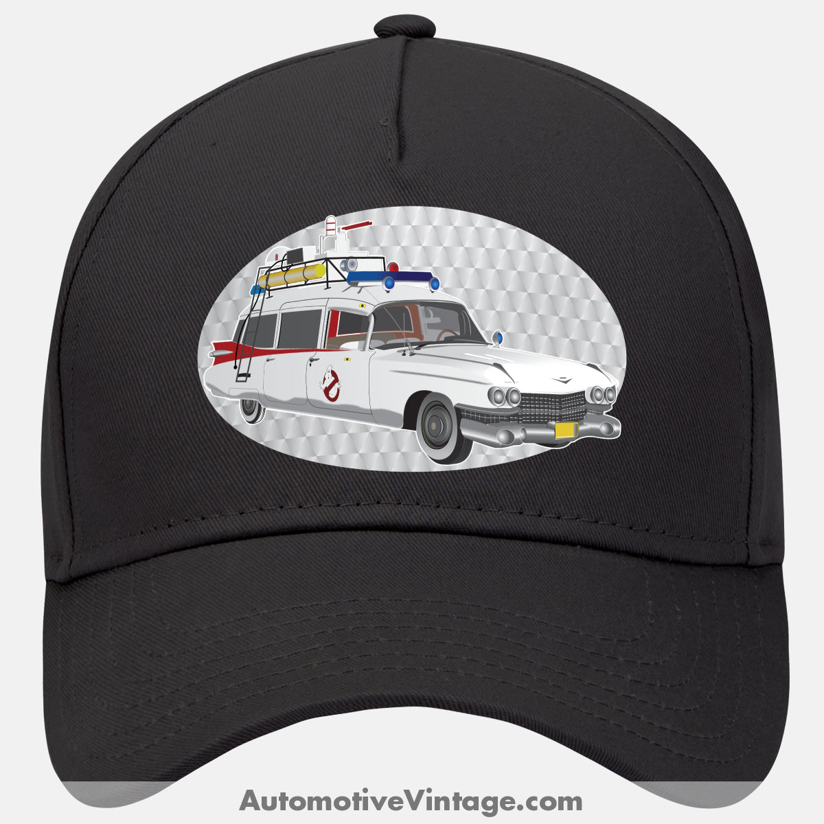 Ghostbusters Cadillac Famous Car Hat Black