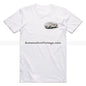Grease Lightning Ford Deluxe Famous Car Chest Logo T-shirt White / S Famous Car T-Shirt
