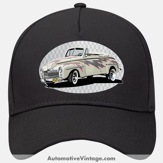 Grease Lightning Ford Deluxe Famous Car Hat Black