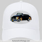 Grease ’The Scorpions Merc’ Famous Car Hat White