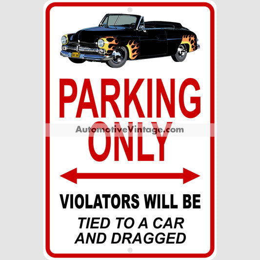 Grease ’The Scorpions’ Mercury Famous Car Metal Parking Sign