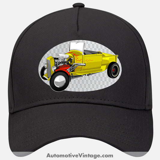 Happy Days Ralph Malph Ford Pickup Famous Car Hat Black