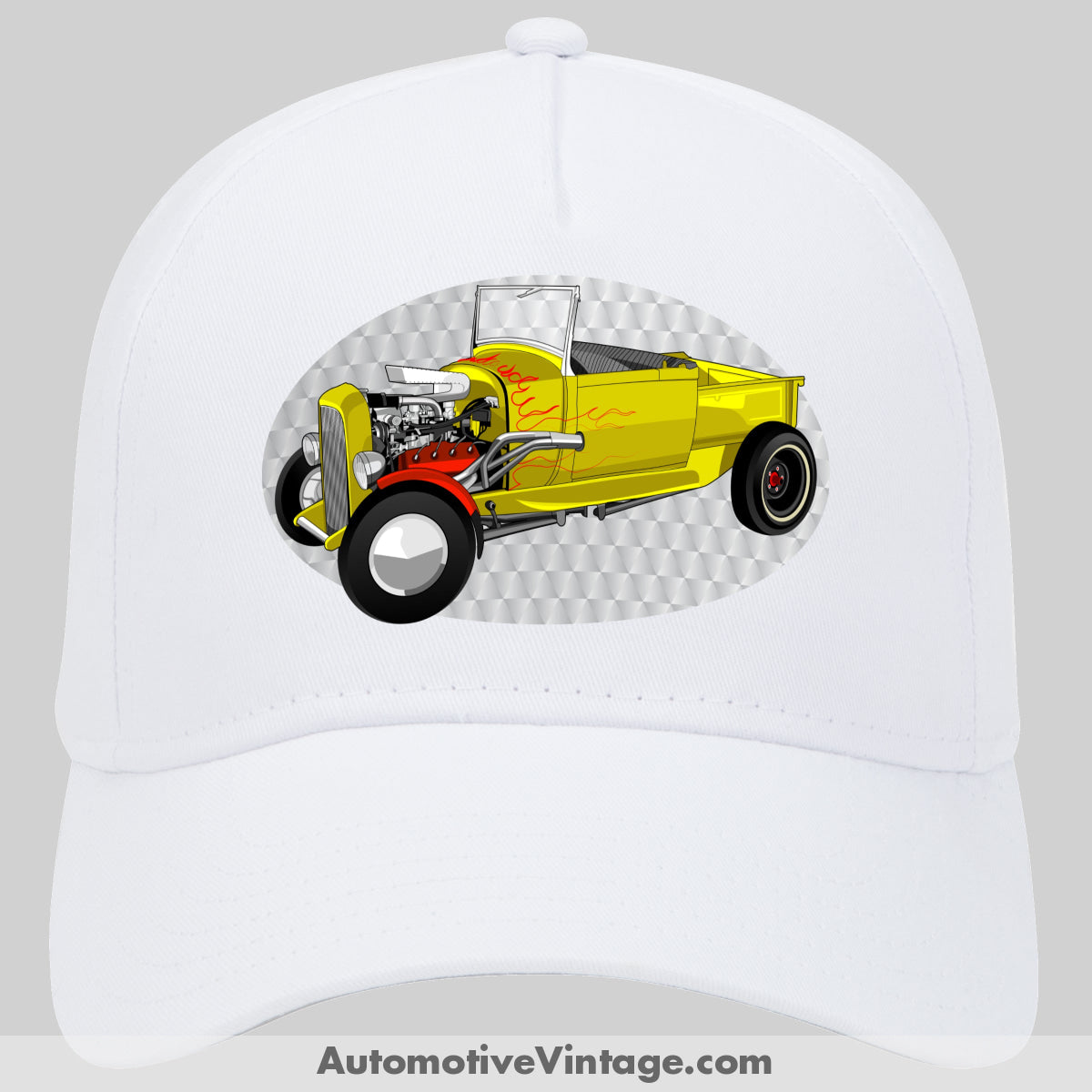 Happy Days Ralph Malph Ford Pickup Famous Car Hat White