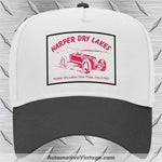 Harper Dry Lakes 1947 Drag Racing Hat Black/White