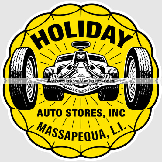 Holiday Auto Stores Auto Parts Car Sticker Sticker Auto Parts Stickers