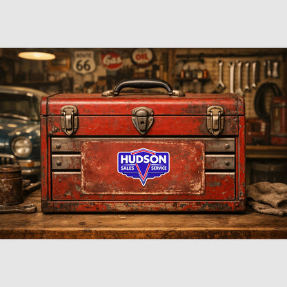 Hudson Sales and Service Auto Parts Car Sticker Sticker Auto Parts Stickers